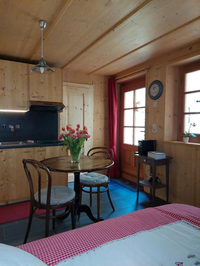 Chez Pierre Apartman Praz-de-Fort Kültér fotó